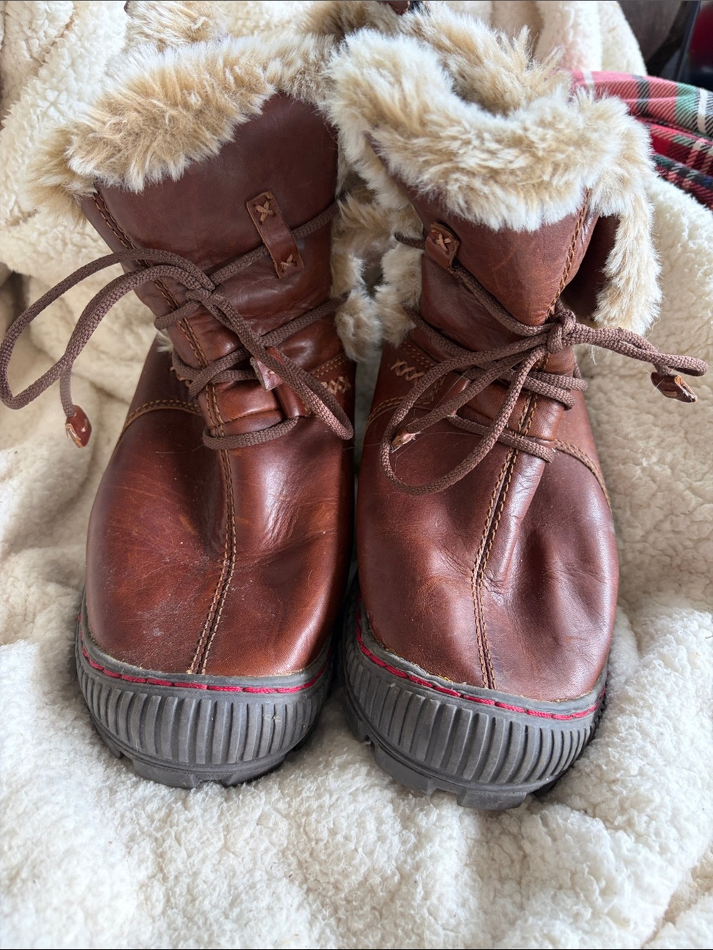 Earth Kalso Technology Faux-Fur Lined Winter Boots Size 8.5